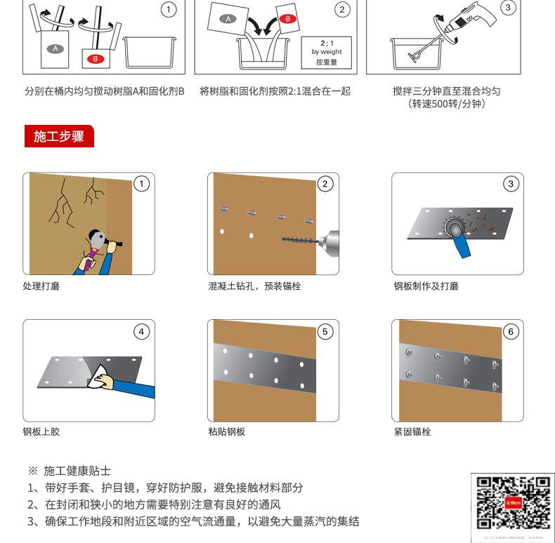 包钢清原粘钢加固施工过程